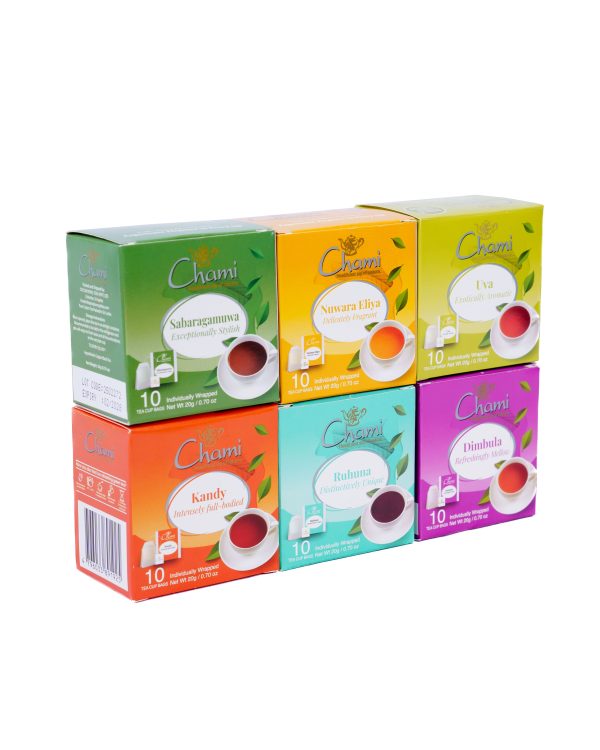 Chami Six Region Tea Pack 60 Tea Bags