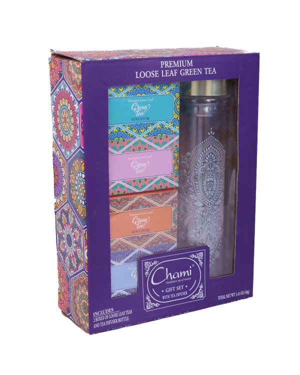 Chami Tea Infuser Gift Set Loose leaf Green Tea