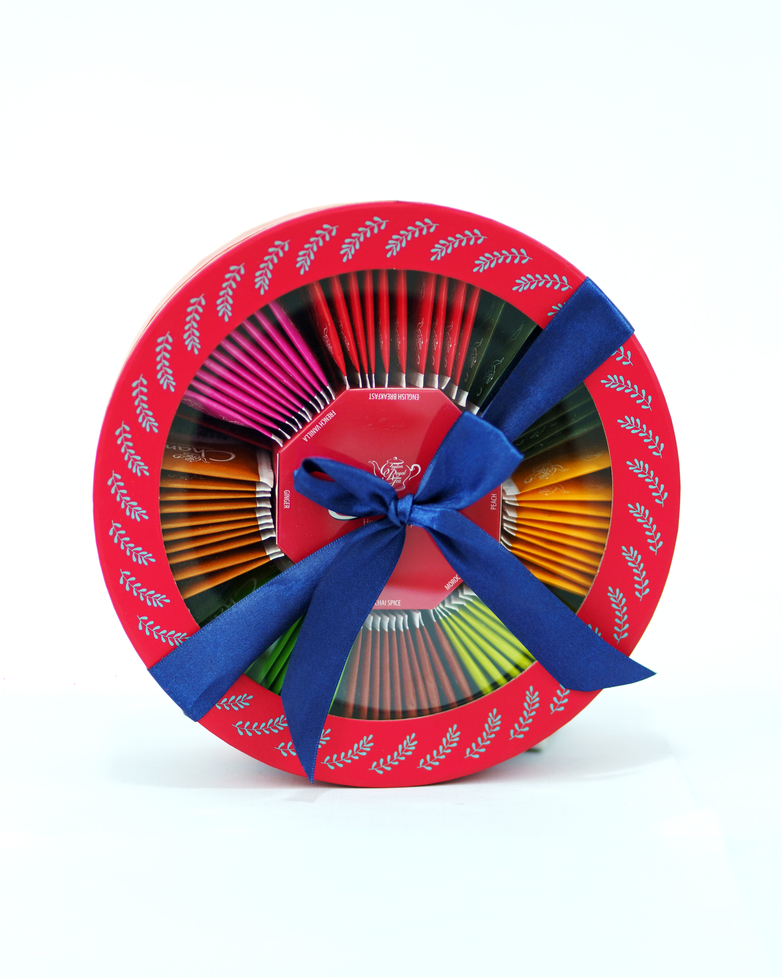 Premium Round Gift Tea Collection