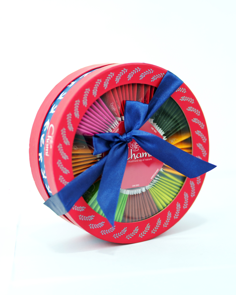 Premium Round Gift Tea Collection